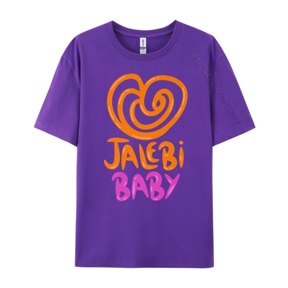 Desi Graphic For Bollywood Lovers Jalebi Baby Graphic Tee Cotton T Shirts Luxury
