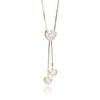 Temperament Love Sweater Chain Fashionable Long Peach Heart Necklace Autumn And Winter Versatile Pendant