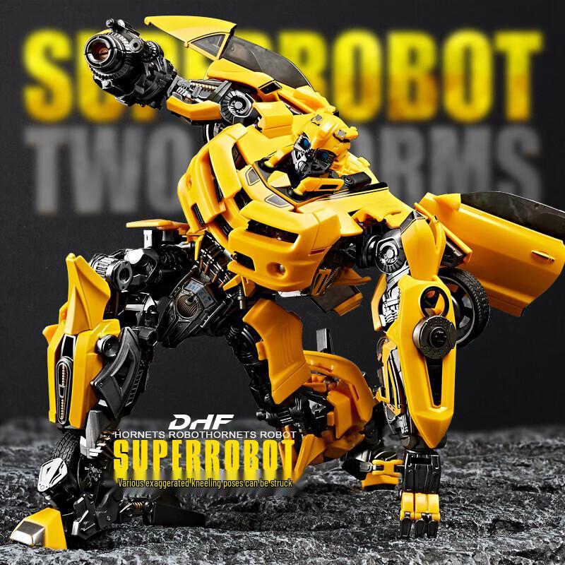 Kaka Duck Transforming Bumblebee Robot Toy