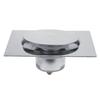 Stainless Steel Pedal Bounce Type Floor Drain for Bathroom Washroom Garage Basement