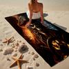 Pirate Ship Adventure Beach Towel, Super Soft Microfiber, Gift for Her/Him, Birthday, for Pool, Beach, Travel, Home Decor Fan gifts
