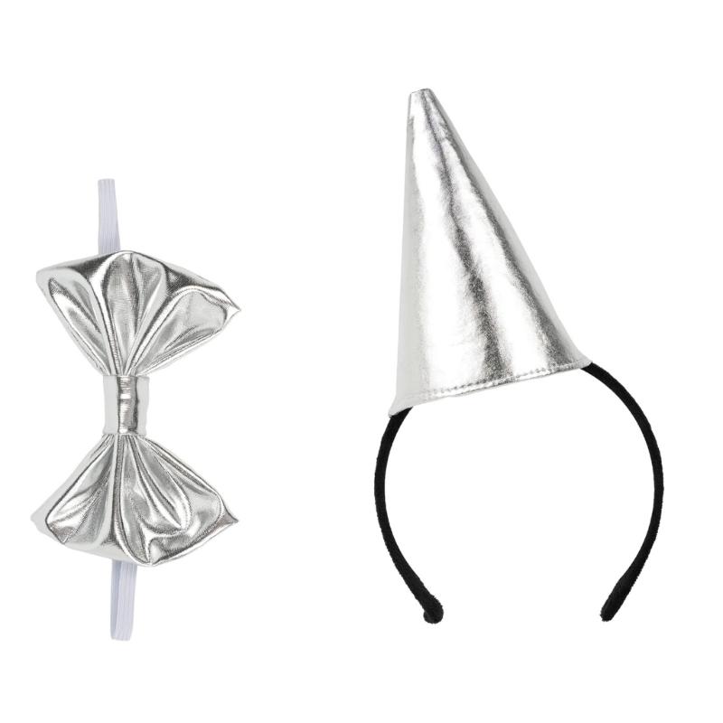 Plåtmannen Hatt Huvudbonad Fluga Rollspelsaccessoarer För Kostymfester Scenföreställningar Vuxna Barn Halloweenfest Rekvisita