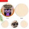 Funny Wooden Sign with Adorable Owls Pattern, Unique Decorative Plaques & Signs for Front Door, Wall Hanging Decor, Ideal Gift for Friend & Family