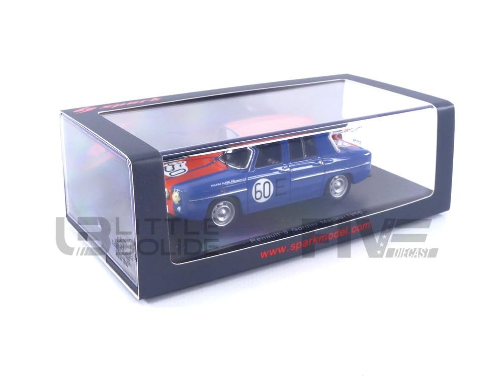 Spark Renault 8 Gordini Macau 1966 Bianchi 1/43 1300#60 M.