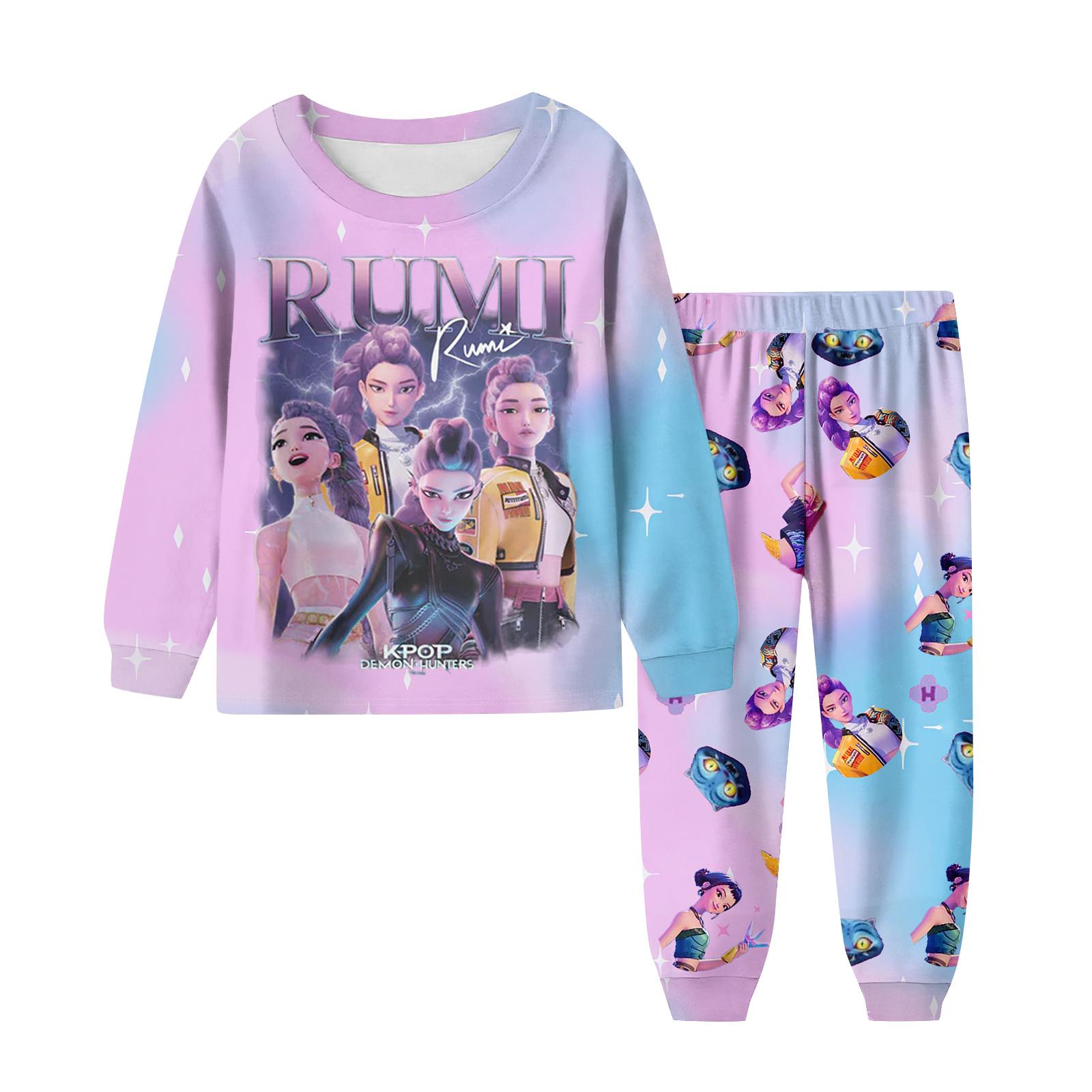 

Детский модный костюм юбка топ с круглым вырезом и длинными рукавами брюки 160 небесно-голубой