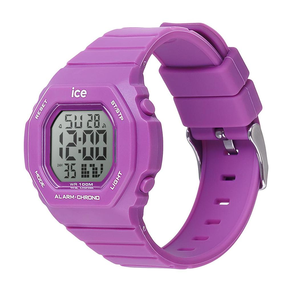 Autorisierter Händler [Ice Watch] Ice Watch Digitale Herrenuhr 022101 ICE digit Ultra Purple Klein