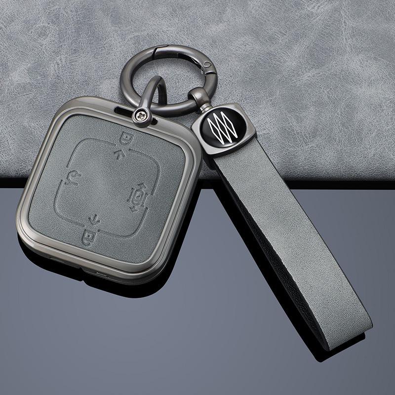 Zeekr 001/009/X Car Key Cover with Buckle - Unisex Protection Sleeve