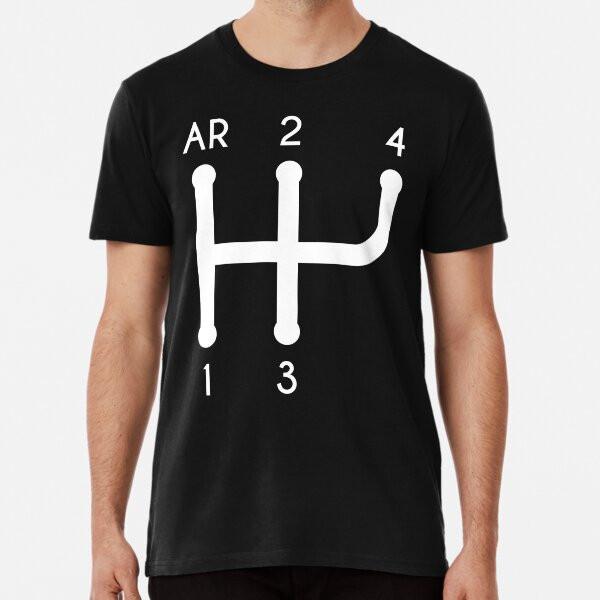 

2CV Gear Shift Pattern Save the manuals S to 5XL Made in the AU/USA T-Shirt 4XL