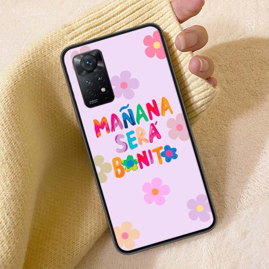 Karol G M-Manana Sera B-Bonito Phone Case For Redmi Note 13 14 15 Pro Plus 12 13C 12C 15C 9 10 10C 9T 9C 9A TPU Soft Cover Clear