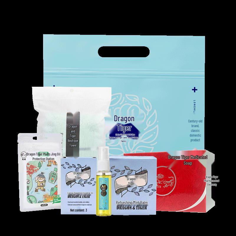 Longhu Cooling Relief 6-Piece Personal Care Set