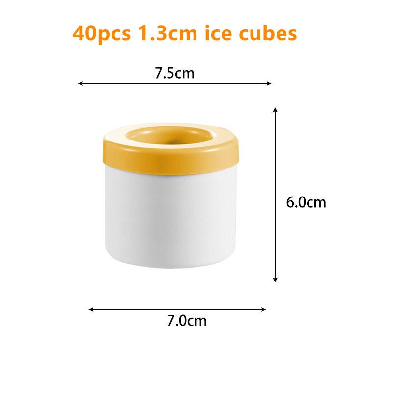 Hot Sale Silicone Ice Tray Small Mini Ice Cube Mold Withstands Low Temperatures Easy To Remove Doesn't Break Easy To Clean 6