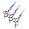 6.0/6. 5/7.0 Inch Color Nepson, Personality, Hair Scissors, Hair Scissors Sharp Knife Head Flat Cut