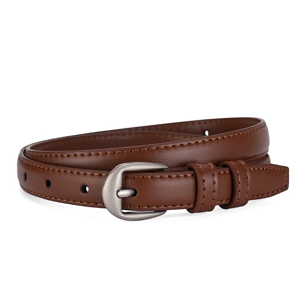 Trendy Women's Belt High Quality Fashionable Women's Pin Buckle Waist Jeans Belt Simple Women's Clothing Accessories