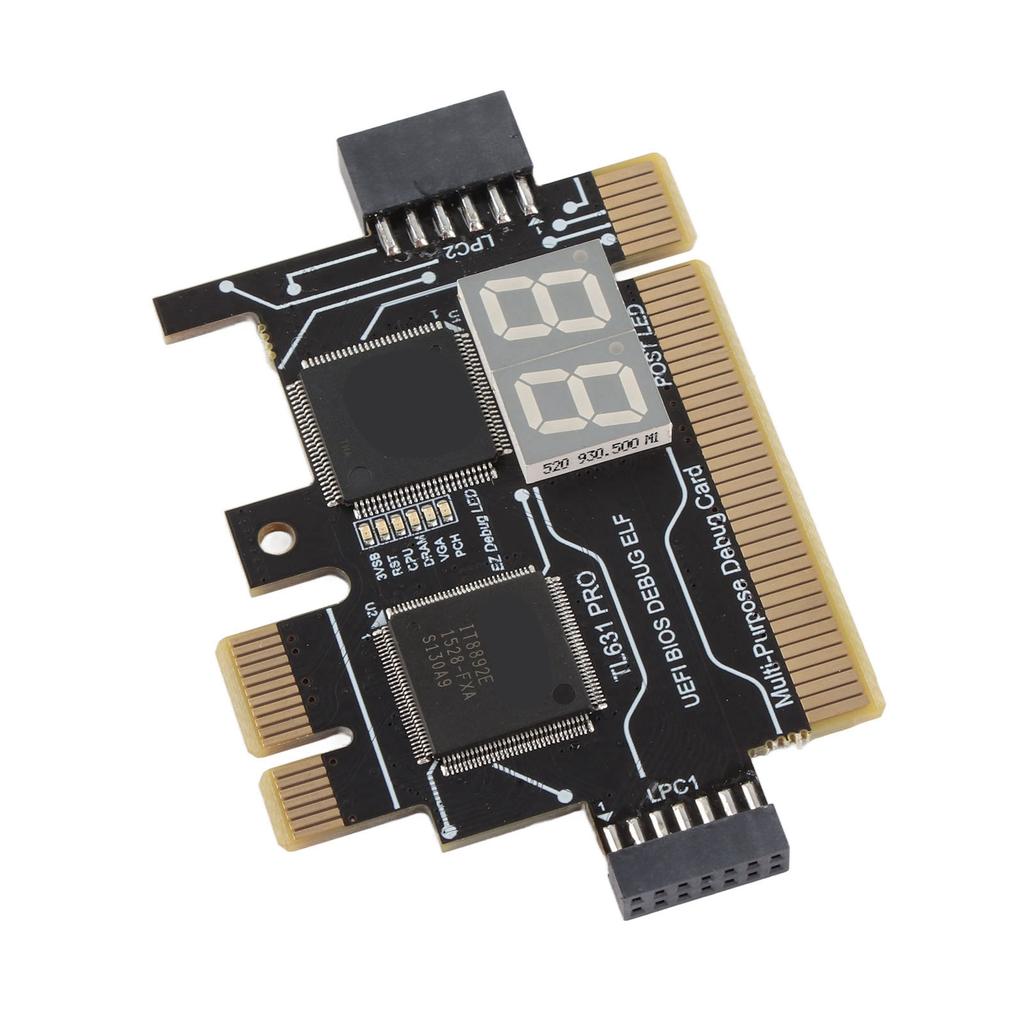 TL631 PRO Diagnostic Card Desktop Laptop PCI E Debugging COM DEBUG MAC LPC Testing