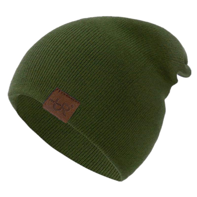 1 Pcs Unisex Beanie Hat Casual Beanie For Men & Women Warm Soft Knitted Hat Stylish Plain Daily Winter Hat