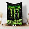 1pc Blanket - Monster Energy LOGO Print Design, Lightweight Blanket for Sofa, Bed- Soft &Warm, Gift for All Seasons