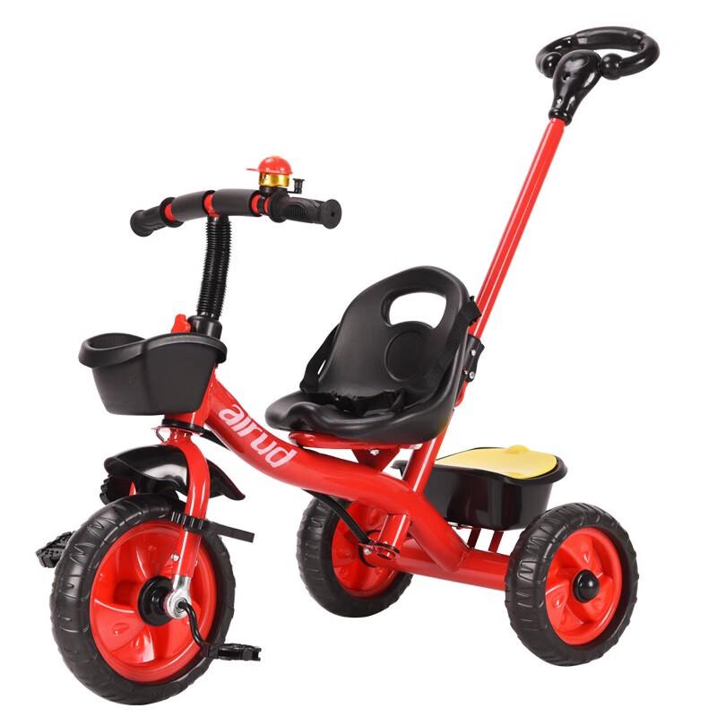 Airud Children's Tricycle with Push Handle (CN version)