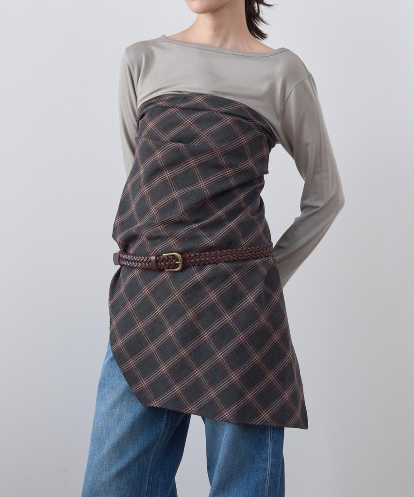 MA JOURNEE M Leather Belt_Brown