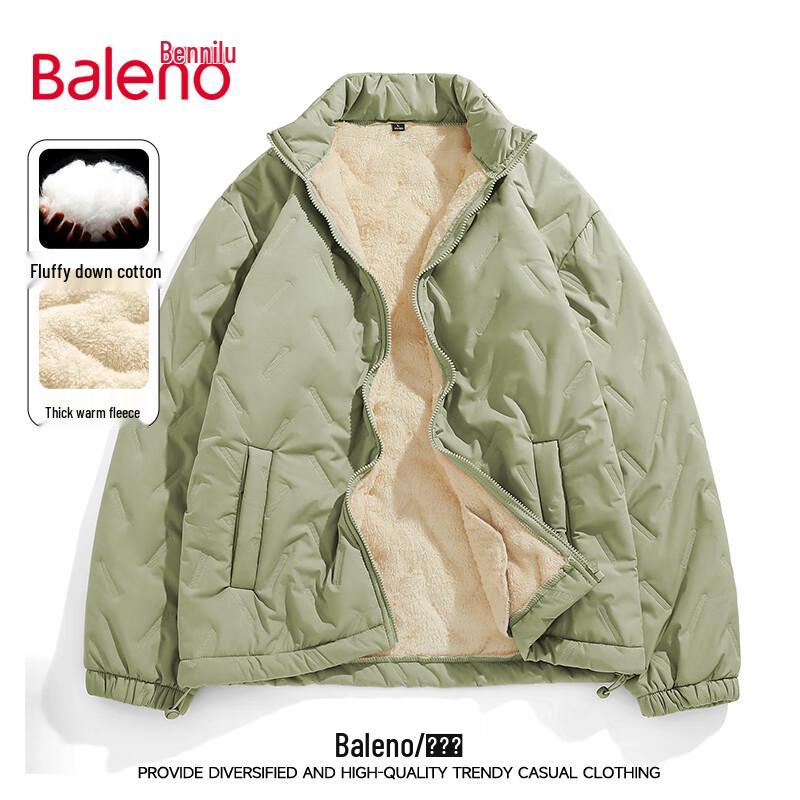 

Baleno Men s Outdoor Fleece-Lined Winter Padded Jacket 2XL