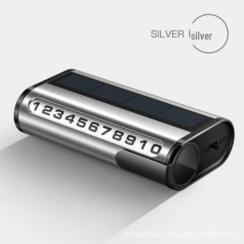 

Светящаяся временная парковочная табличка на солнечных батареях