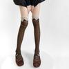 Hollow Out Long Socks Lace Trim Boot Socks Japanese Knee-high Socks  Dress