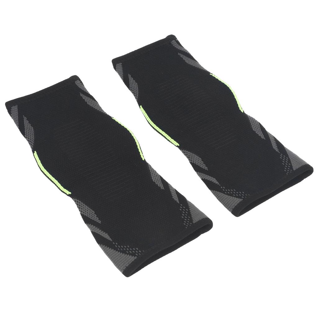 2pcs Ankle Support Elastic Shock Absorption Outdoor Fitness Ankle Compression Support Sleeve Brace