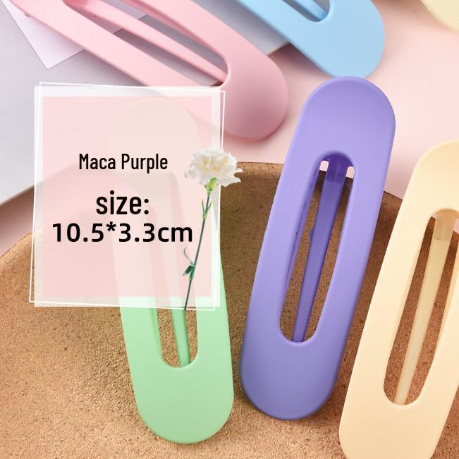 Morandi Large Hairpin: Korean Duckbill Claw Clip for Bangs and Updos