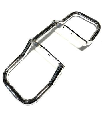 Kawasaki Engine Guard Engine Hanger Black Plated Silver W800 W650 W400 Aftermarket Custom Parts Etc. (Silver Plated)