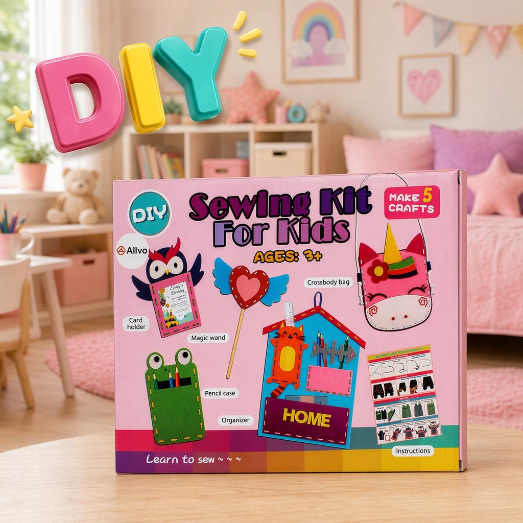 [PACZA] DIY Felt Sewing Kit for Kids Z3357