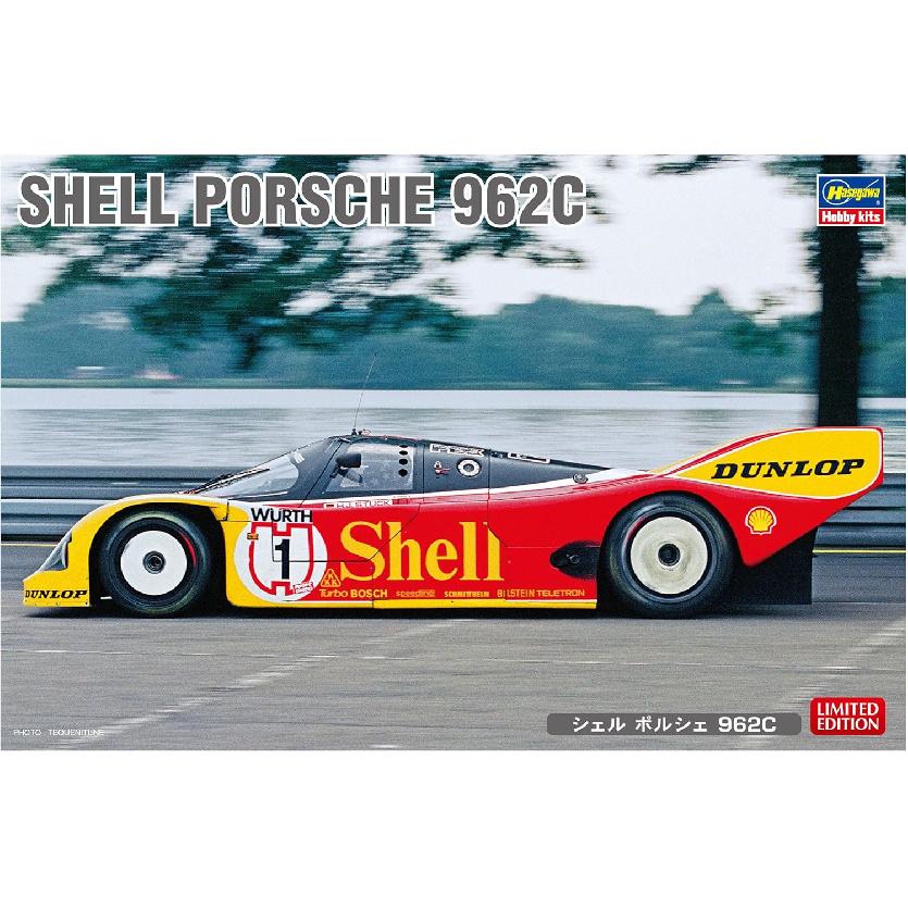 

Hasegawa 1/24 Shell Porsche 962C Модель автомобиля 20337