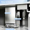 Commercial Ice Maker Machine, 45kg/24H Stainless Steel Under Counter or Freestanding Ice Machine, Silver