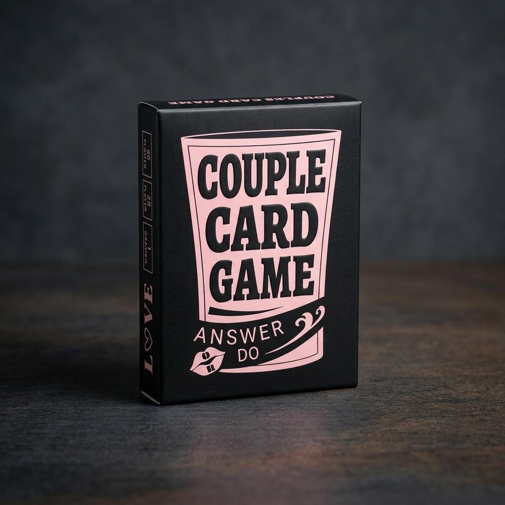 Couple Interaction Game Cards 50Pcs Durable Thick Cardstock for Dating Parties