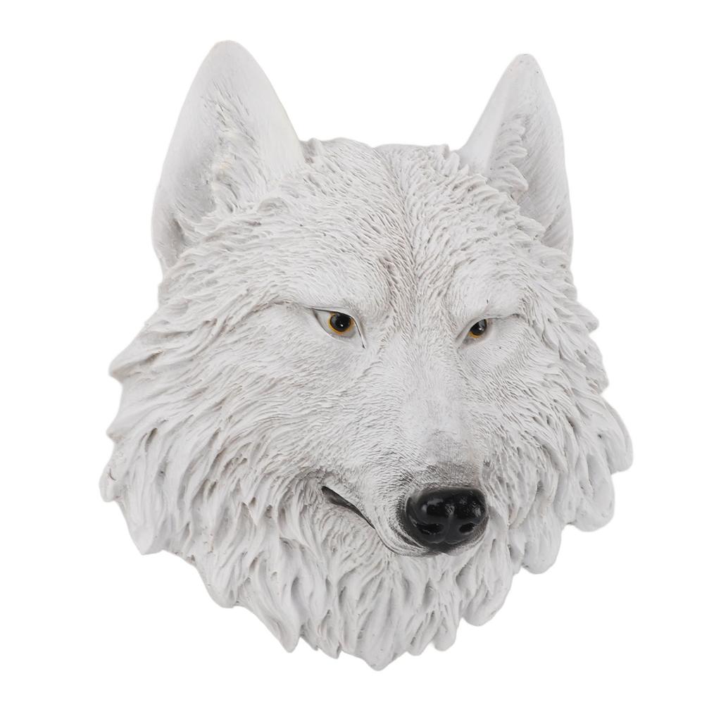 3D Simulation Tierkopf Statuen Wanddeko Harz Einzigartig Exquisit Tierkopf Statuen Wand