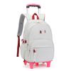 Children Rolling Backpacks School Bags for Girls Trolley Backpack with Wheels Waterproof School Bag Student Wheeled Backpack
