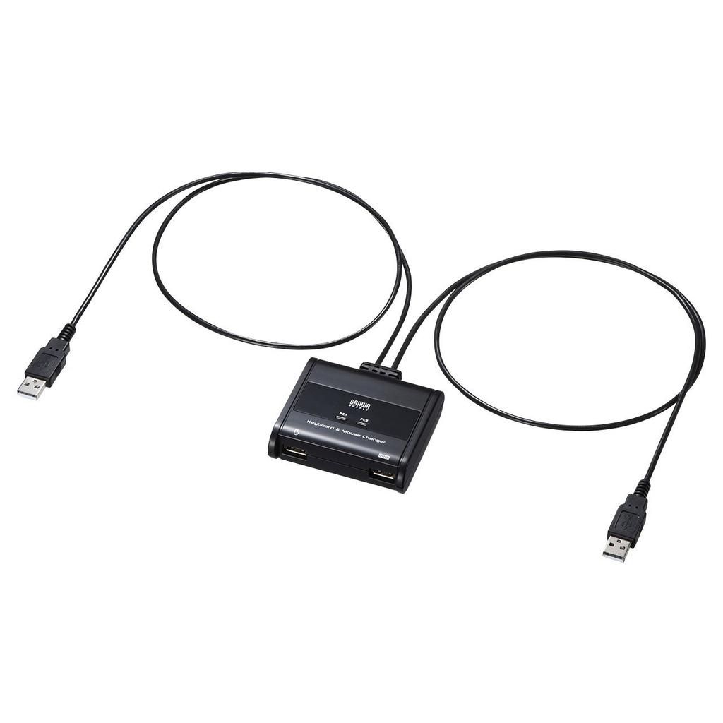 Sanwa Supply SW-KM2UU Keyboard and Mouse Switch (2:1)