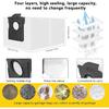 28 Pcs Replacement Parts for Dreame X30 Ultra/Mova E30 Ultra/L10s Pro Ultra Heat,Accessories: 2*Main Brush, 6*Side Brushes, 4*Filter, 8*Mop, 6*Dust