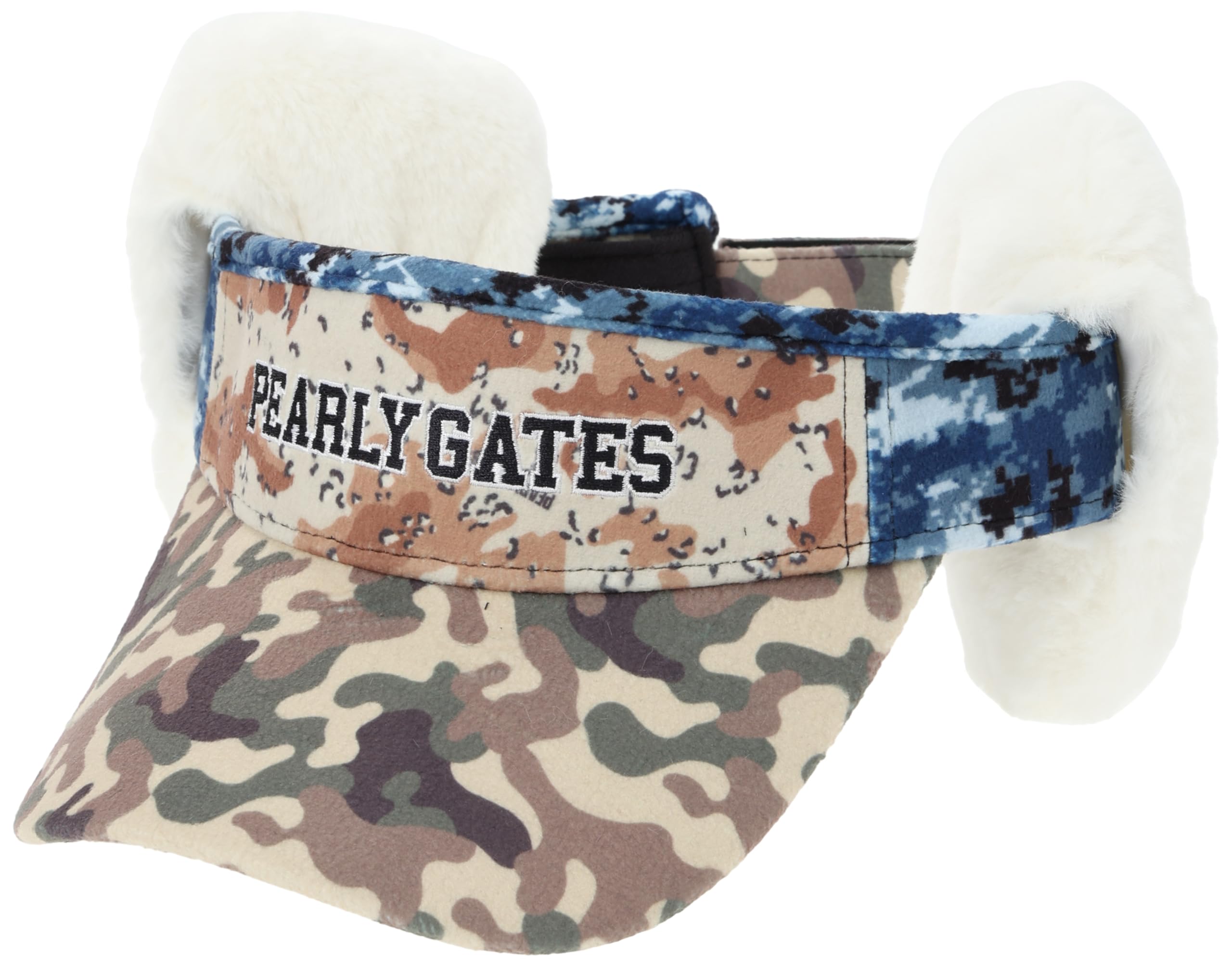 

[PEARLY GATES] Унісекс козирок з навушниками, мультикамуфляжний візерунок КОЗИРОК УНІСЕКС 053-3287108 181Мультиколір FR