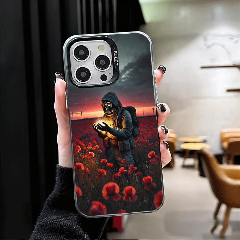 S-Stalker Game Cool Soft Phone Case for iPhone 15 16 17 Pro Max 17Air 16E 14 Plus 13 12 Mini Shockproof Cover Back Shell
