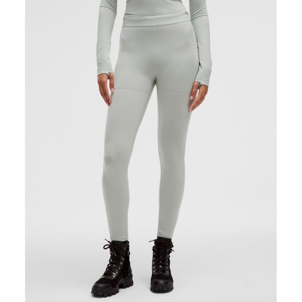 

Lululemon High Rise Base Layer Tight 28 Jade Grey Grey Eucalyptus 14