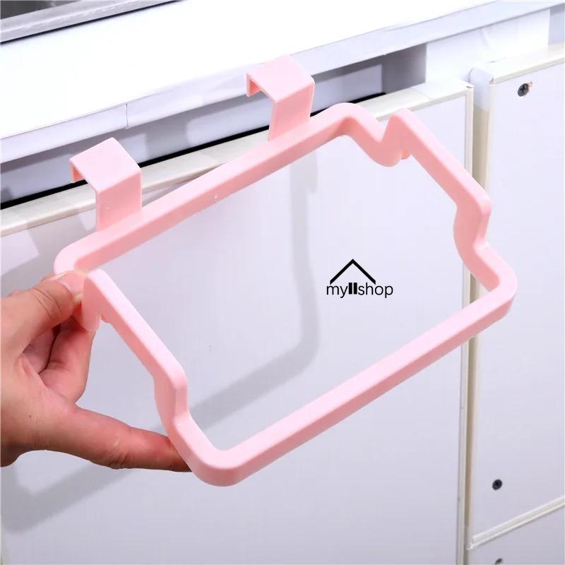 1 buc Suporturi Saci Gunoi Portabile Agățabile Raft Depozitare Bucătărie Gadgeturi Suporturi Gunoi Unelte Casnice Organizator Legume