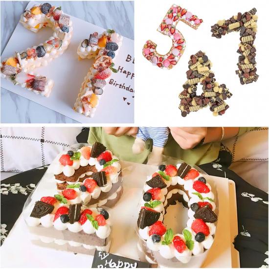 Large Number Stencils Set, Number Cake Stencils & Templates (12 Inch)