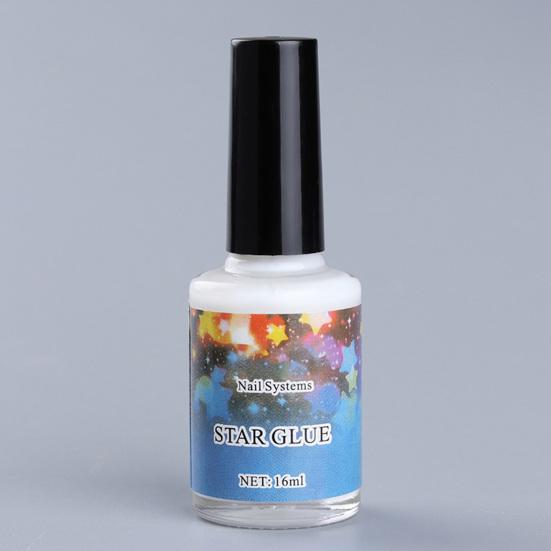 Yousheng 16ml Nail Transfer Glue Safe Ingredients Strong Adhesion Non-irritating Compact Long-Lasting Effect DIY Nail Art Foil Glue Gel Manicure
