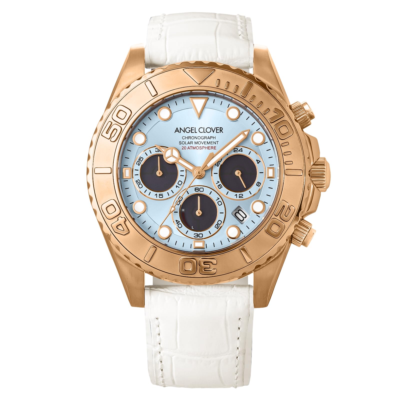 

Часы Angel Clover Time Craft Diver Белые TCD45PPB-WH Мужские