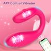 Wireless Bluetooth APP Control Dildo Vibrator for Women Clitoris G Spot Massager Wear Vibrating Egg Panties Sex Toys for Adults