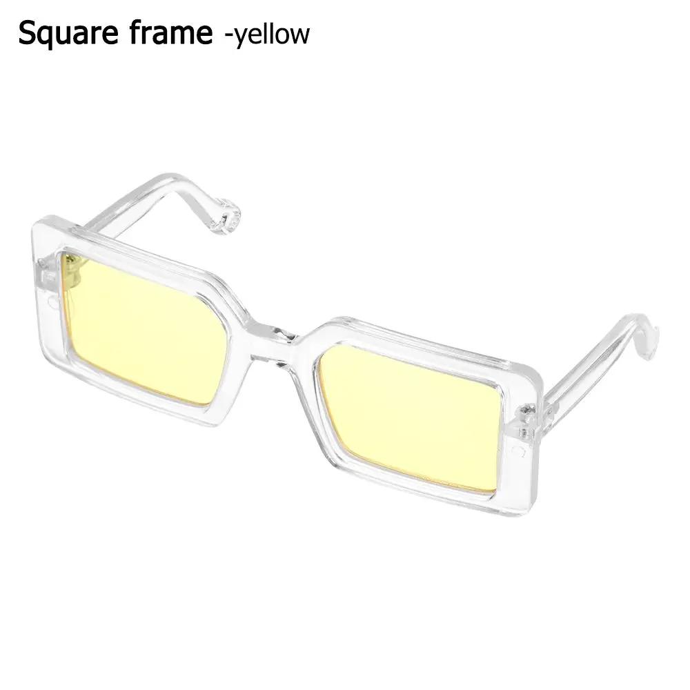 Pet Accessories Triangle Frames Mirror Multicolor Dog Sunglasses Pet Eyeglasses Square Glasses Cat Glasses