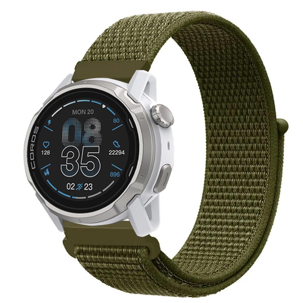 20mm 22mm Nylon Loop Strap for COROS APEX 4 42mm/PACE Pro/CMF Watch 3 Pro Smartwatch Breathable Band for Suunto Vertical/Race 2