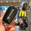 Fashion TPU Car Key Case Full Cover for Toyota CHR Hilux Fortuner Land Cruiser 200 Camry Corolla Crown RAV4 Highland Accessories
