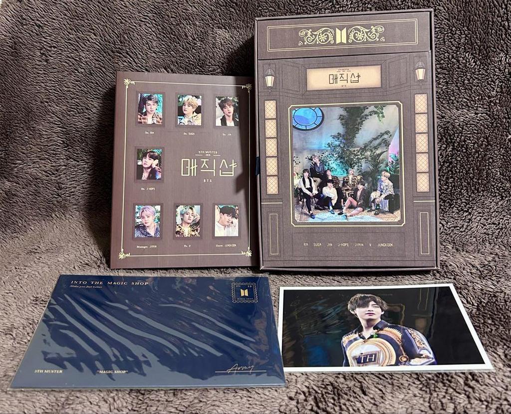 [USED] 2019 5TH BTS MAGIC SHOP BLU-RAY Japanese subtitles V