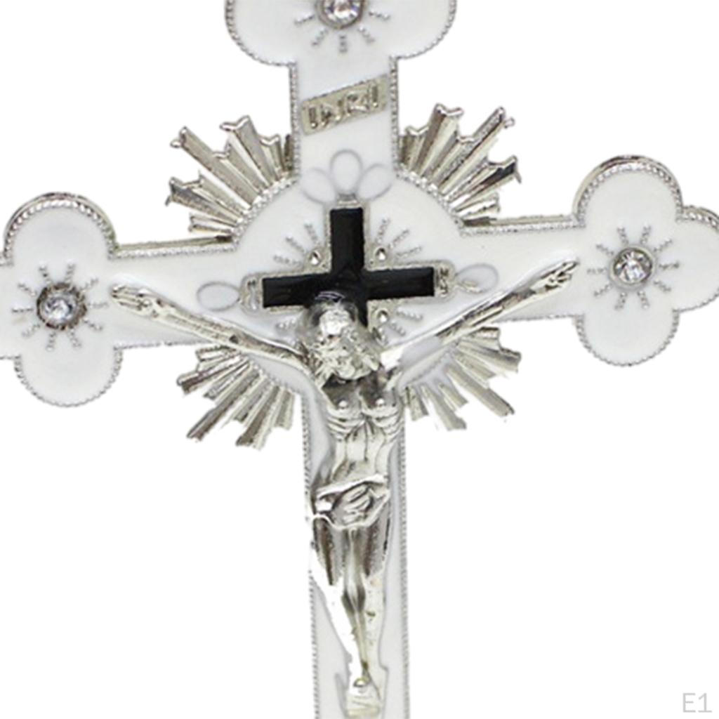 Crucifix Wall Sculpture for Ornament Collectible Gift
