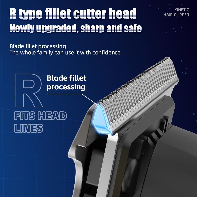 New Hair Cutting Cutter Sculpting Push White Scissors Bald Electric Clippers Cutter Head Electric Clippers